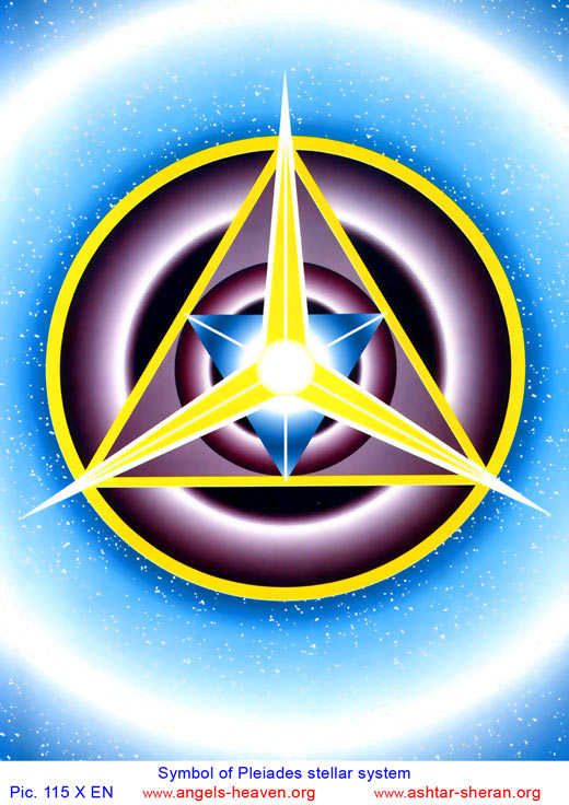Symbol of Pleiades stellar system